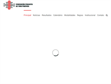 Tablet Screenshot of fptp.org.br